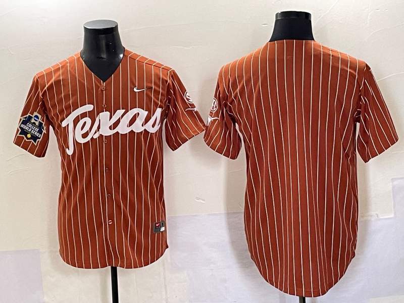 Men Texas Longhorns blank brown Nike joint Name NCAA 2025 Jersey style 35->ncaa teams->NCAA Jersey